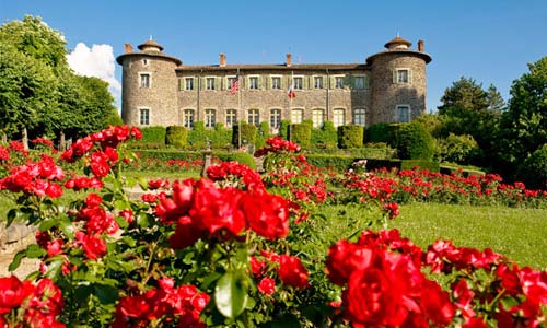 Parc et jardins du château de Chavaniac (Haute-Loire)