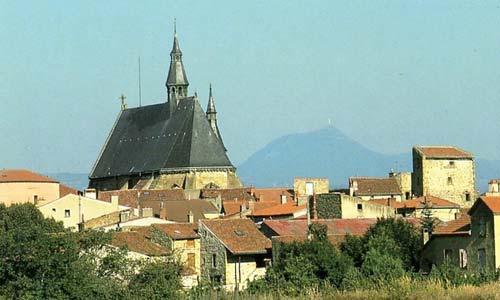 La Sainte-Chapelle de Vic-le-Comte (Puy-de-Dôme)