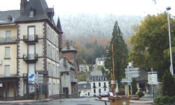 Le centre ville du Mont Dore