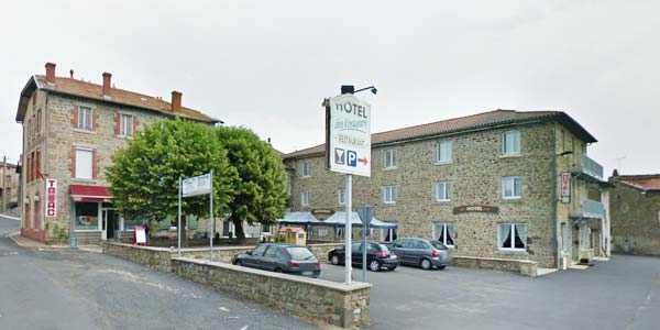 Hôtel des Voyageurs à Bellevue La Montagne (Haute-Loire)